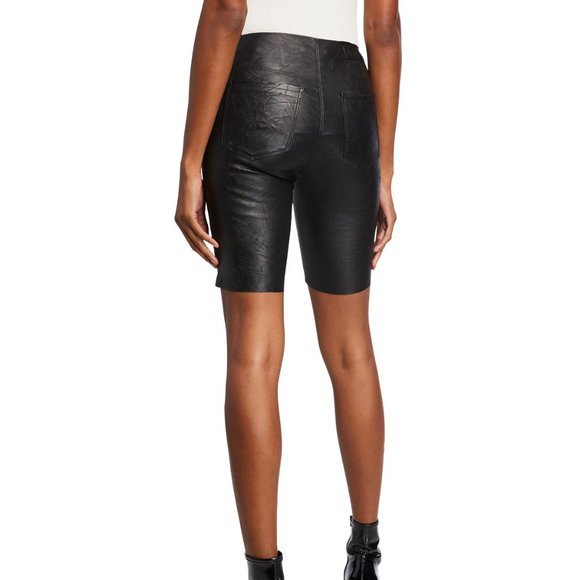 $850 RTA mona genuine lambskin leather short nightlife2 size 29 - Picture 2 of 8